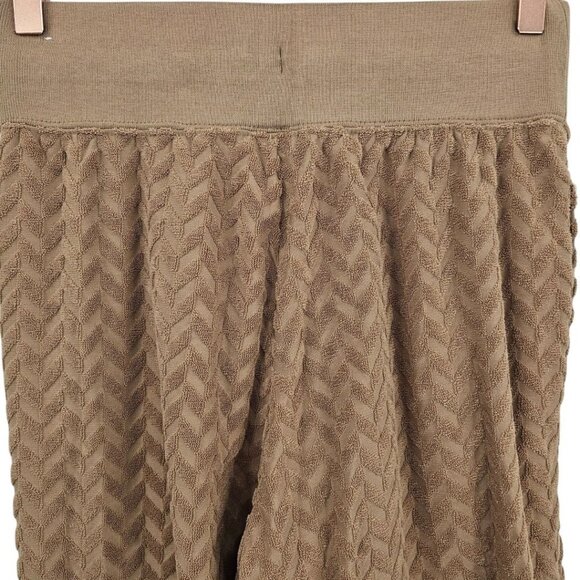 Nike Womens S Tan Everyday Modern High Rise Textured Joggers - Picture 5 of 14